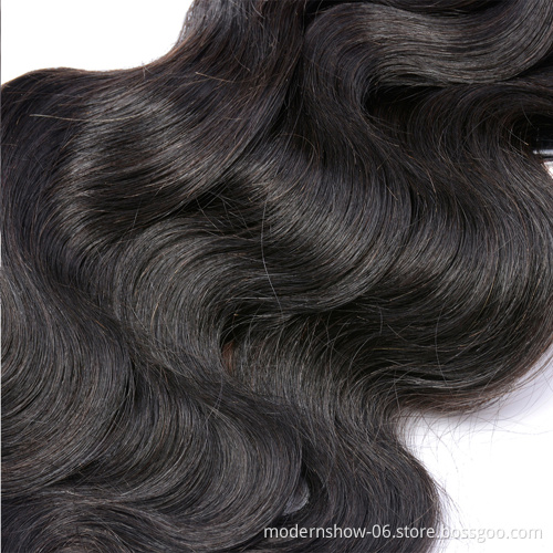 virgin hair bundles for factory wholesales 100% CUTICLE ALIGNED Remy human hair extensions